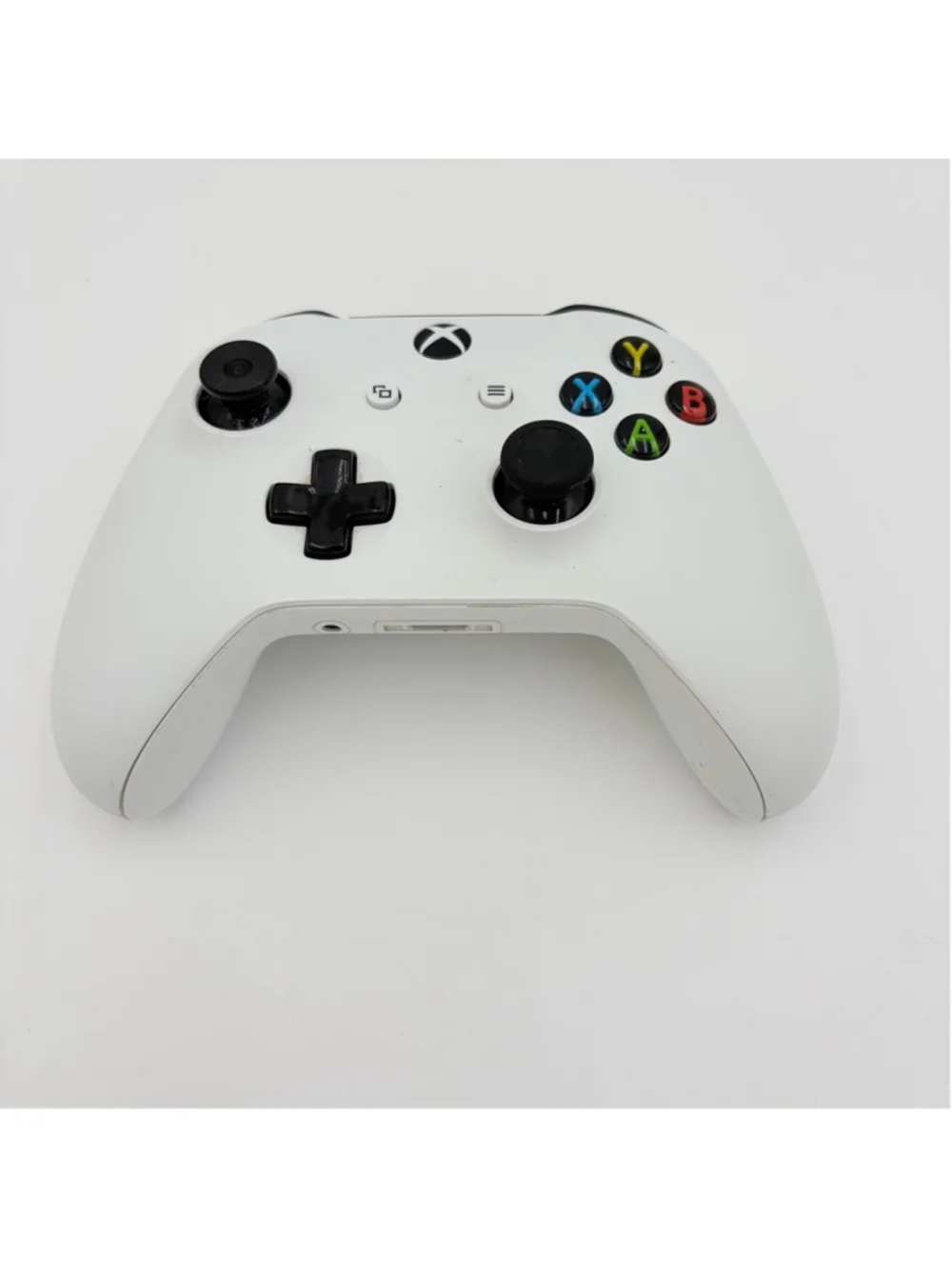 Microsoft Xbox One Wireless Controller White Model 1708 OEM Tested No Back